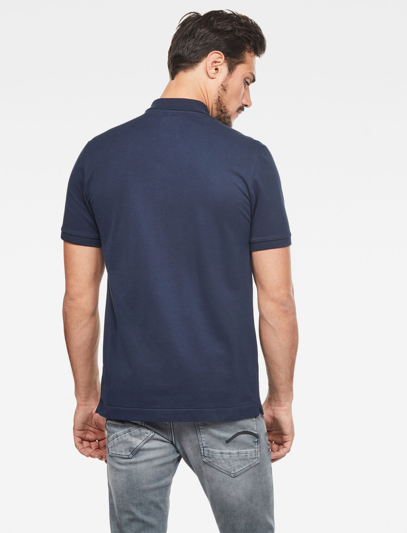 G-Star - Dunda slim polo s\s - kortærmede poloer - sartho blue - 4