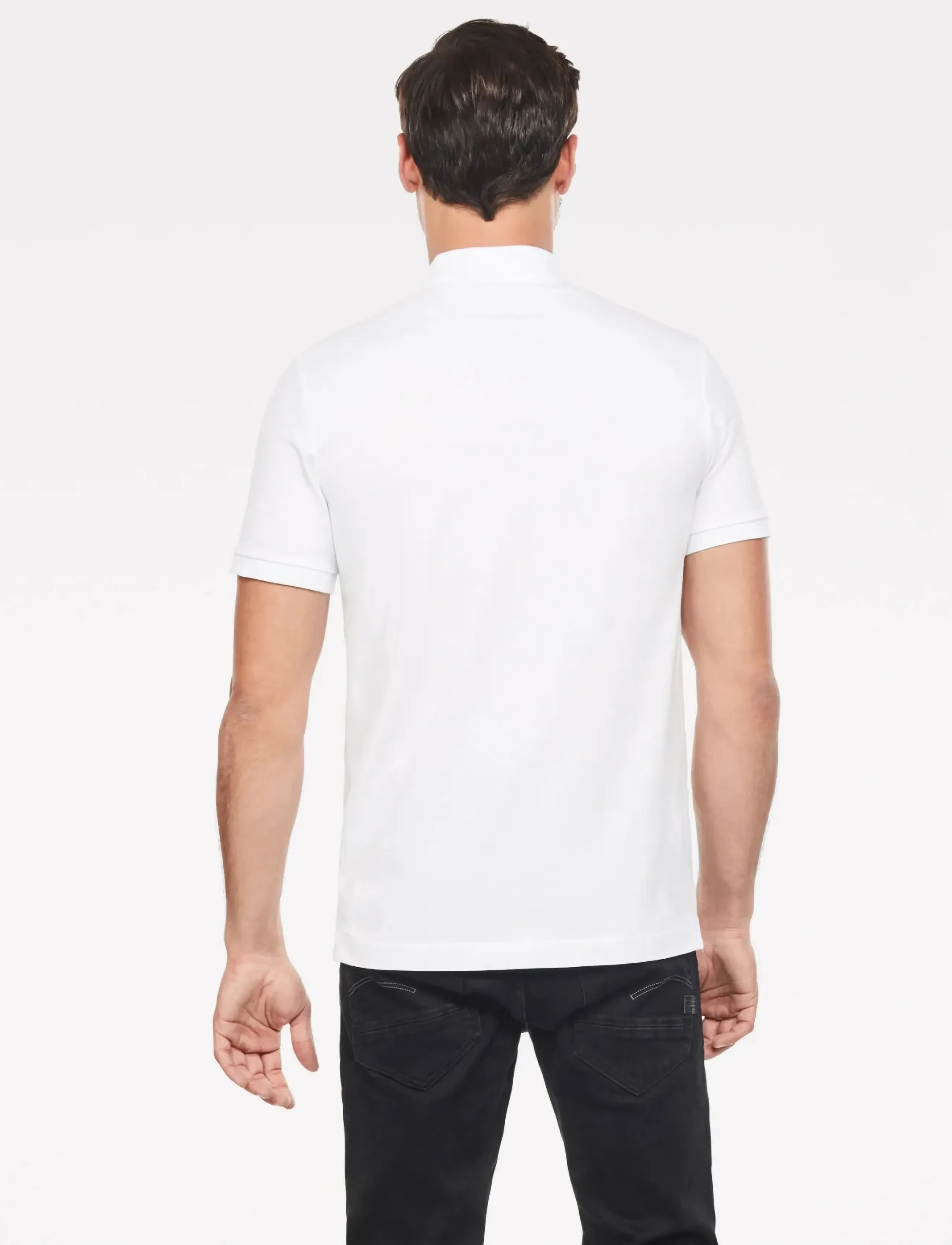 G-Star - Dunda slim polo s\s - short-sleeved polos - white - 5