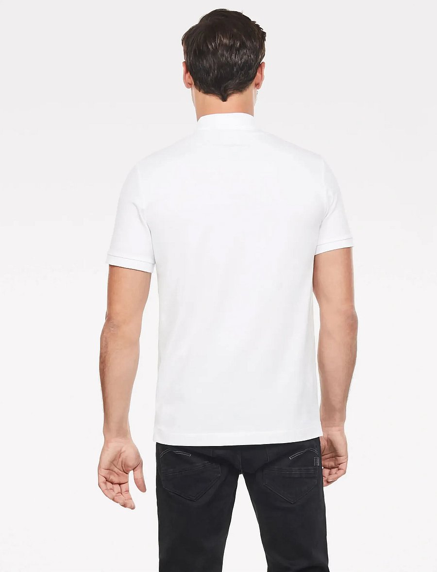 G-Star - Dunda slim polo s\s - kurzärmelig - white - 5