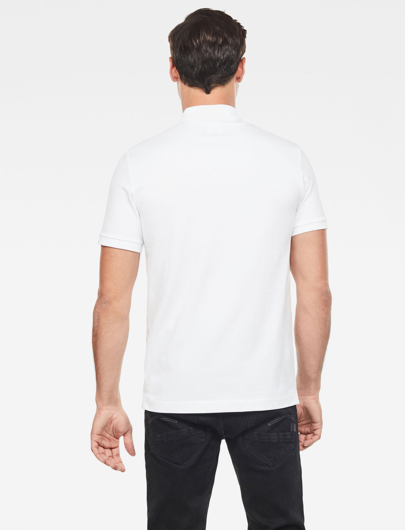 G-Star - Dunda slim polo s\s - kortærmede poloer - white - 5