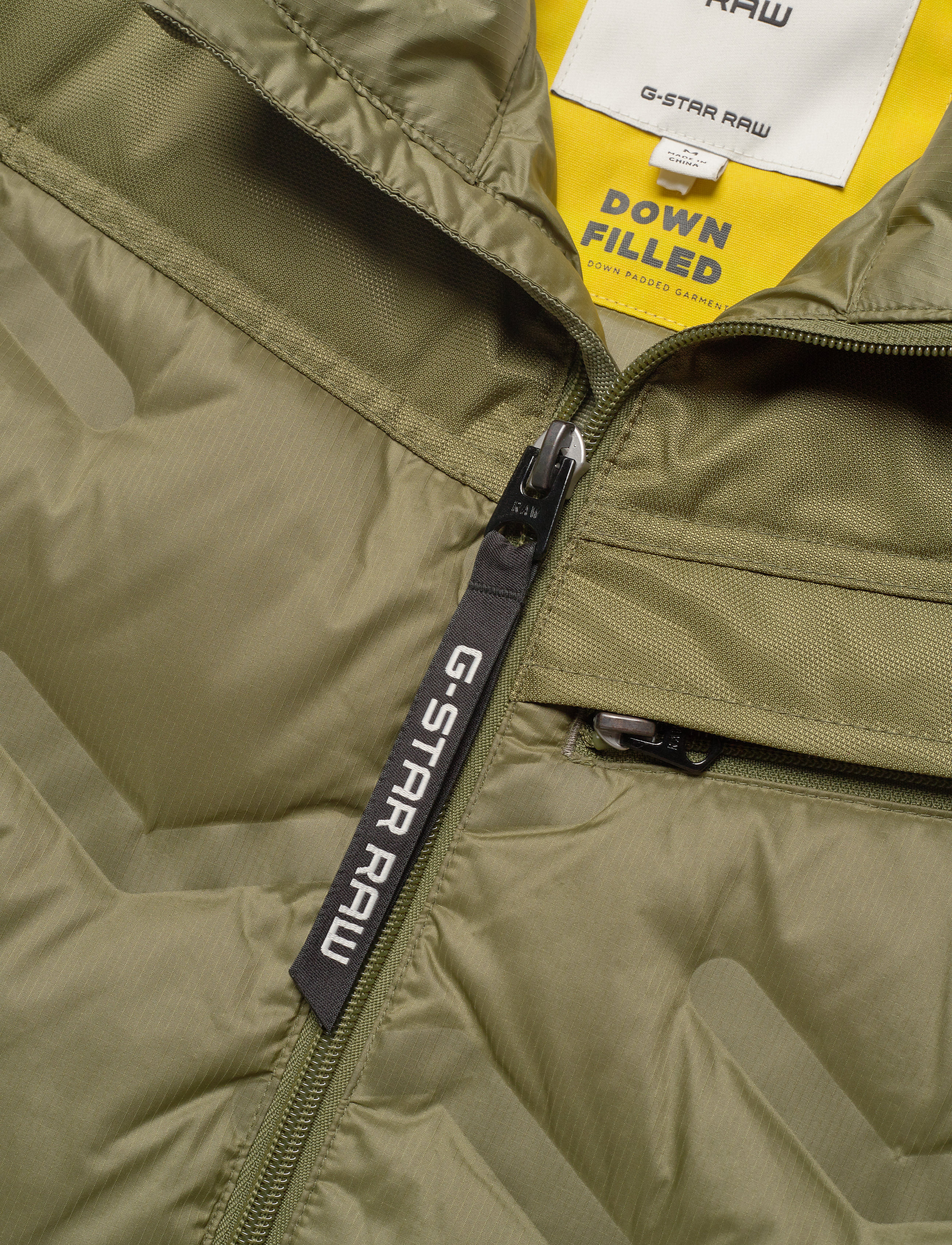 G-Star RAW - Attacc down jkt - sage - 2
