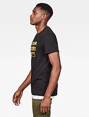 G-Star RAW - Graphic 8 r t s\s - short-sleeved t-shirts - dk black - 5