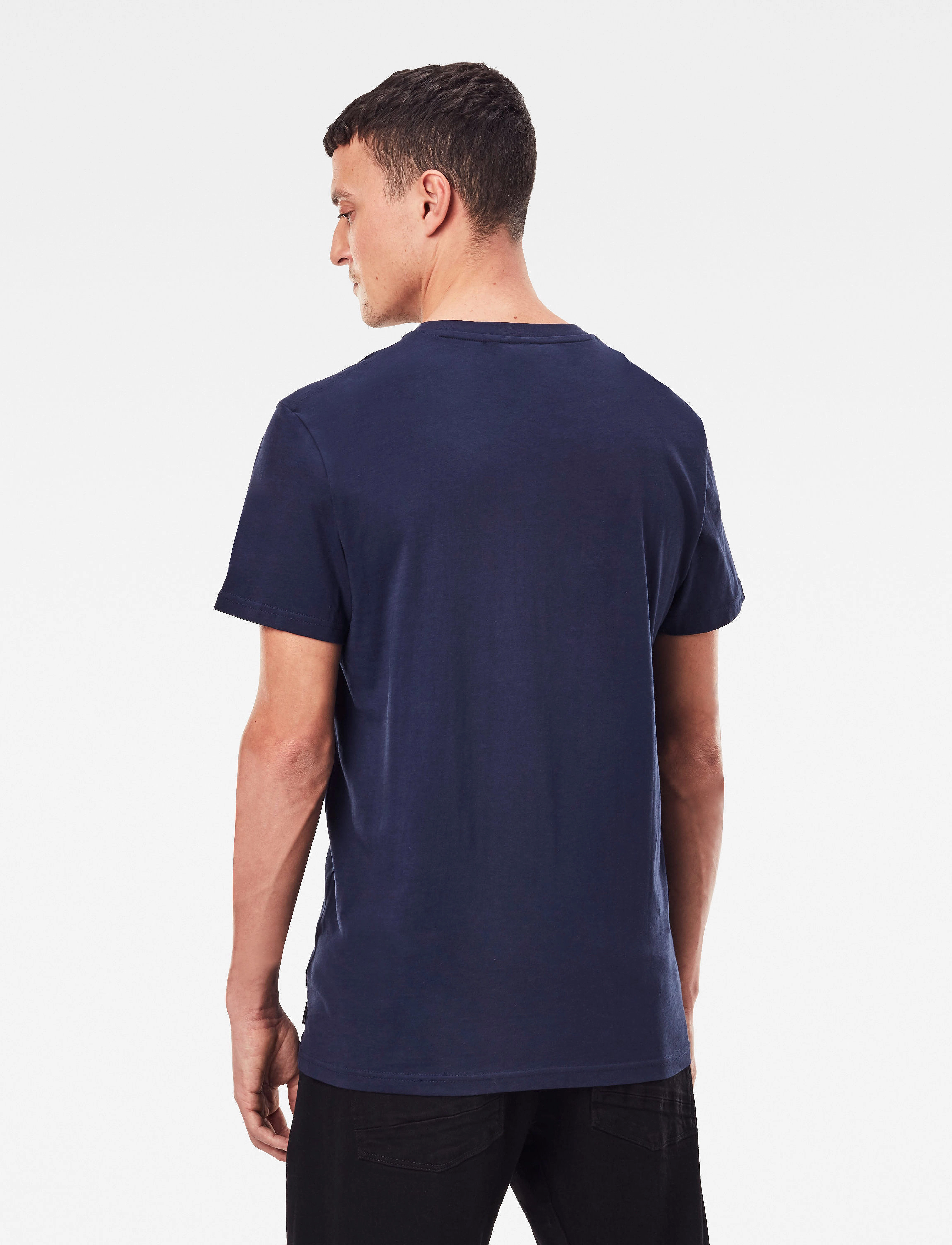 G-Star - Graphic 8 r t s\s - kortärmade t-shirts - sartho blue - 3