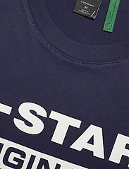 G-Star RAW - Graphic 8 r t s\s - kortærmede t-shirts - sartho blue - 4