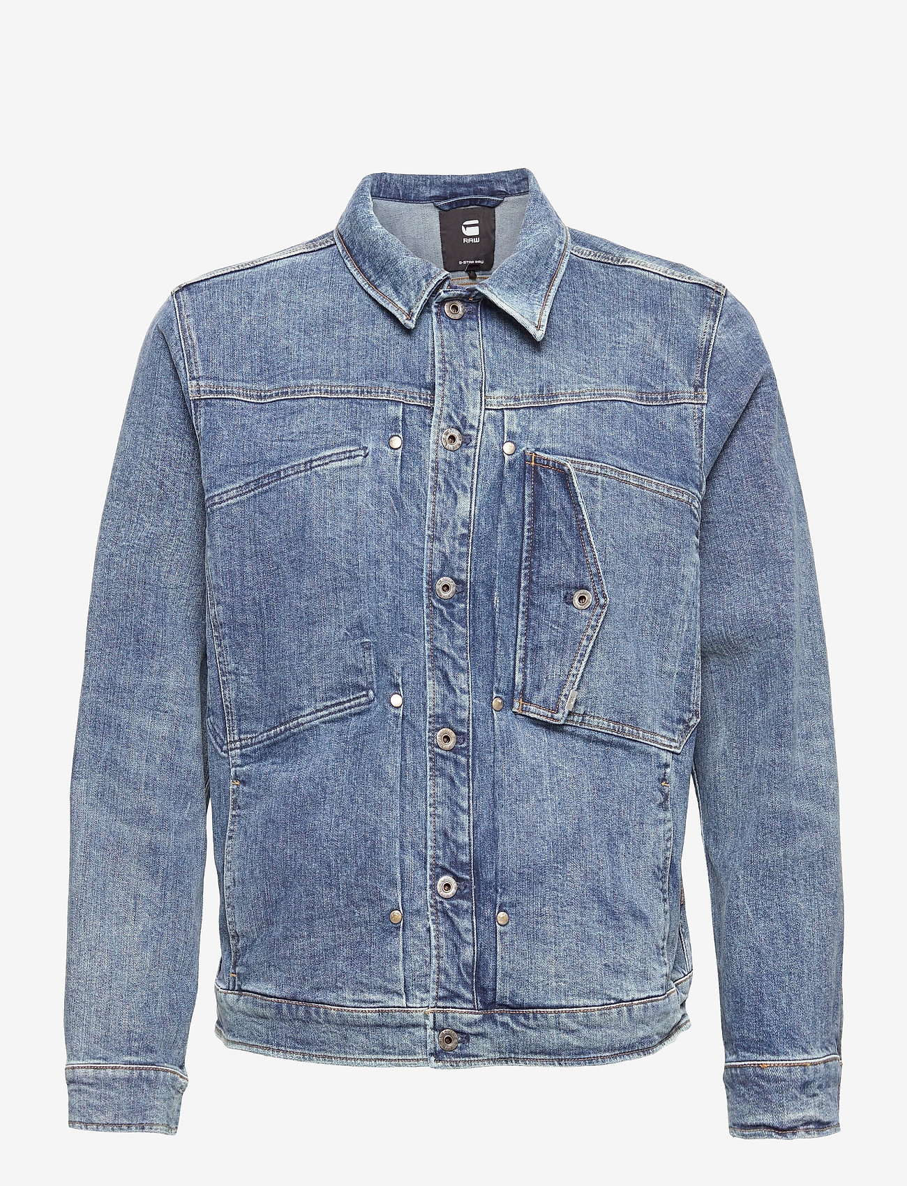 G-Star RAW - Scutar slim  jkt - worn in aged - 0