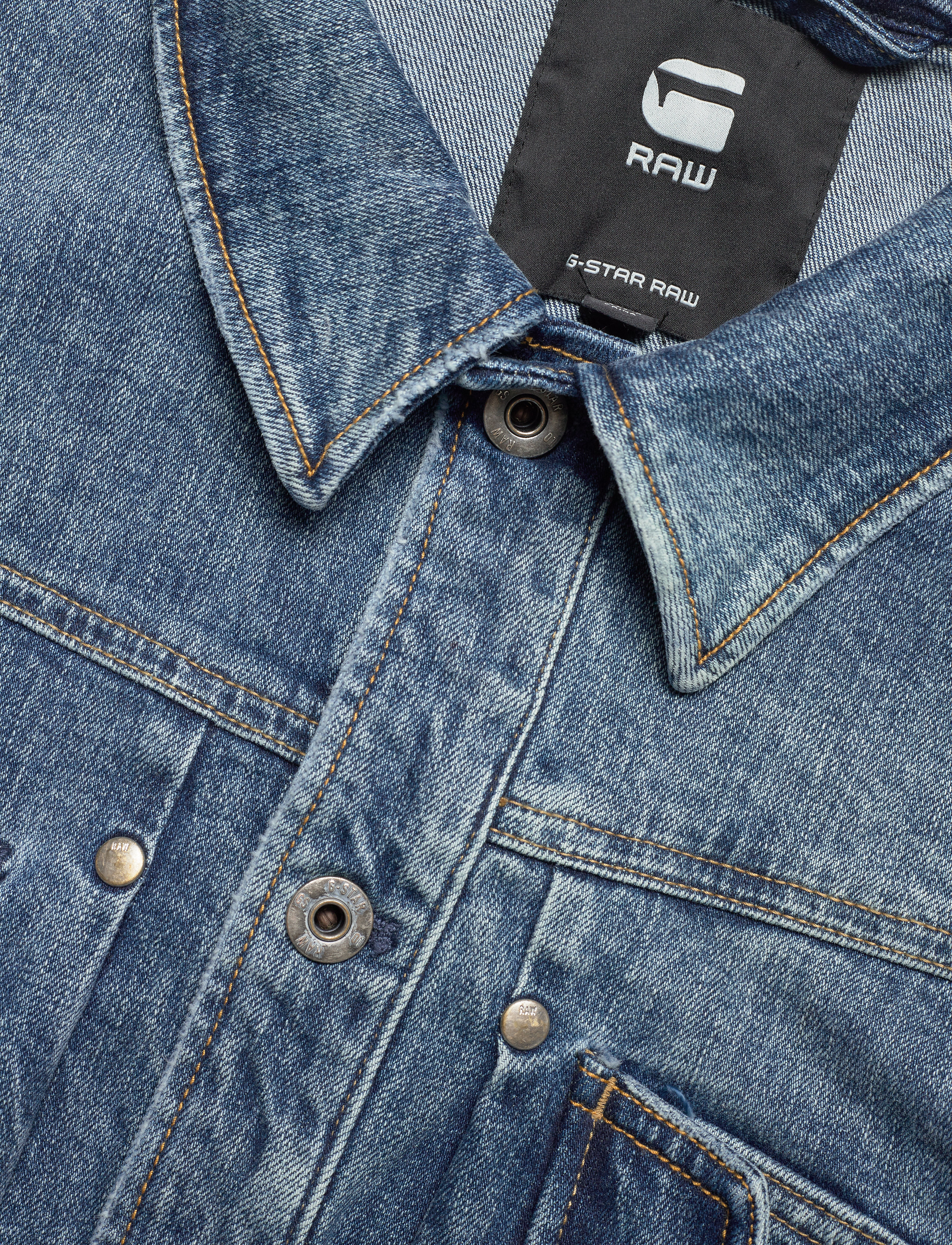 G-Star RAW - Scutar slim  jkt - worn in aged - 2