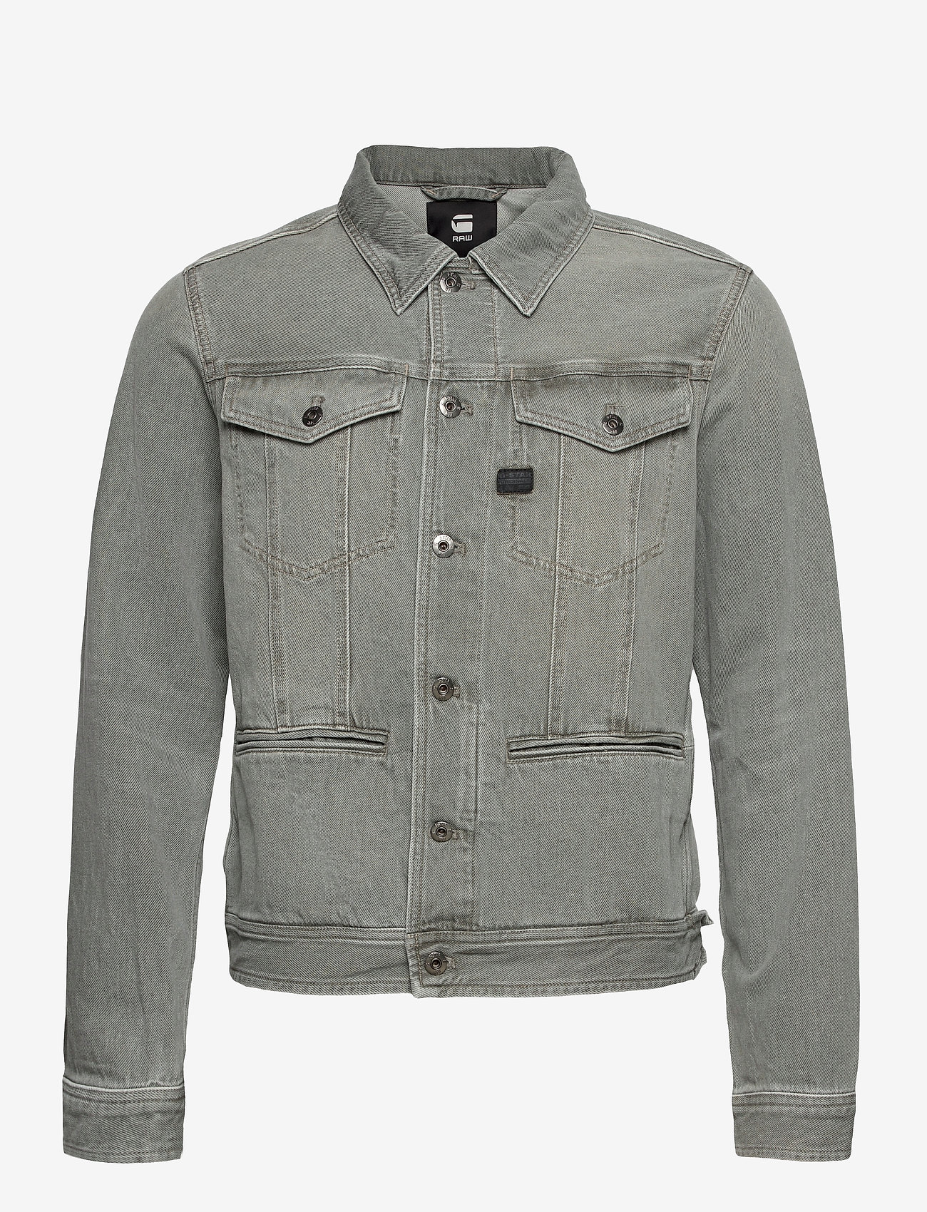 G-Star RAW - d-staq slim jkt e - faded army - 0
