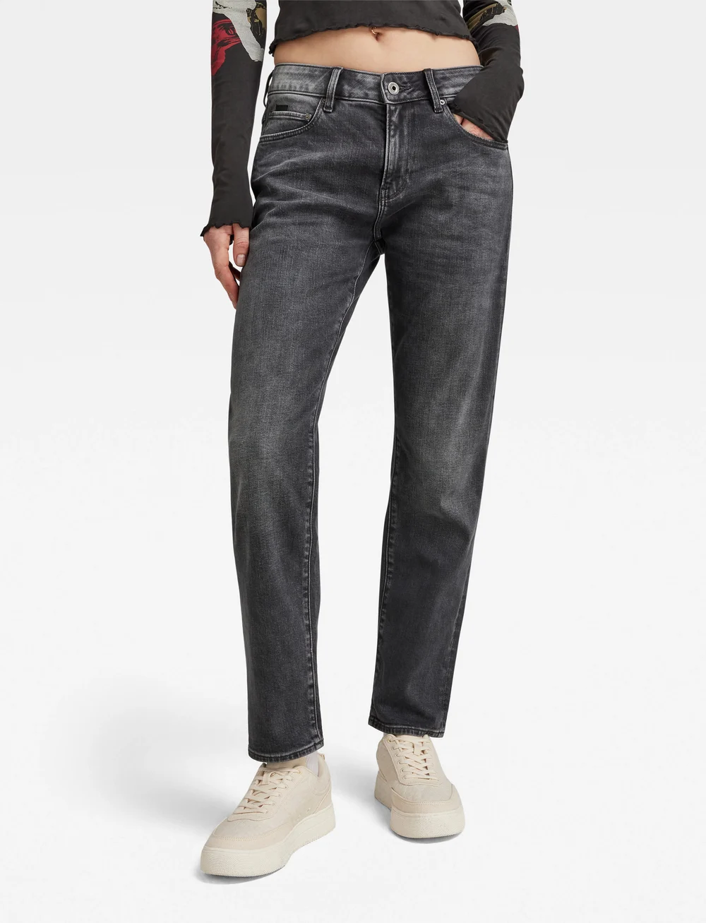 G-Star - Kate Boyfriend Wmn - boyfriend džinsi - vintage basalt - 0