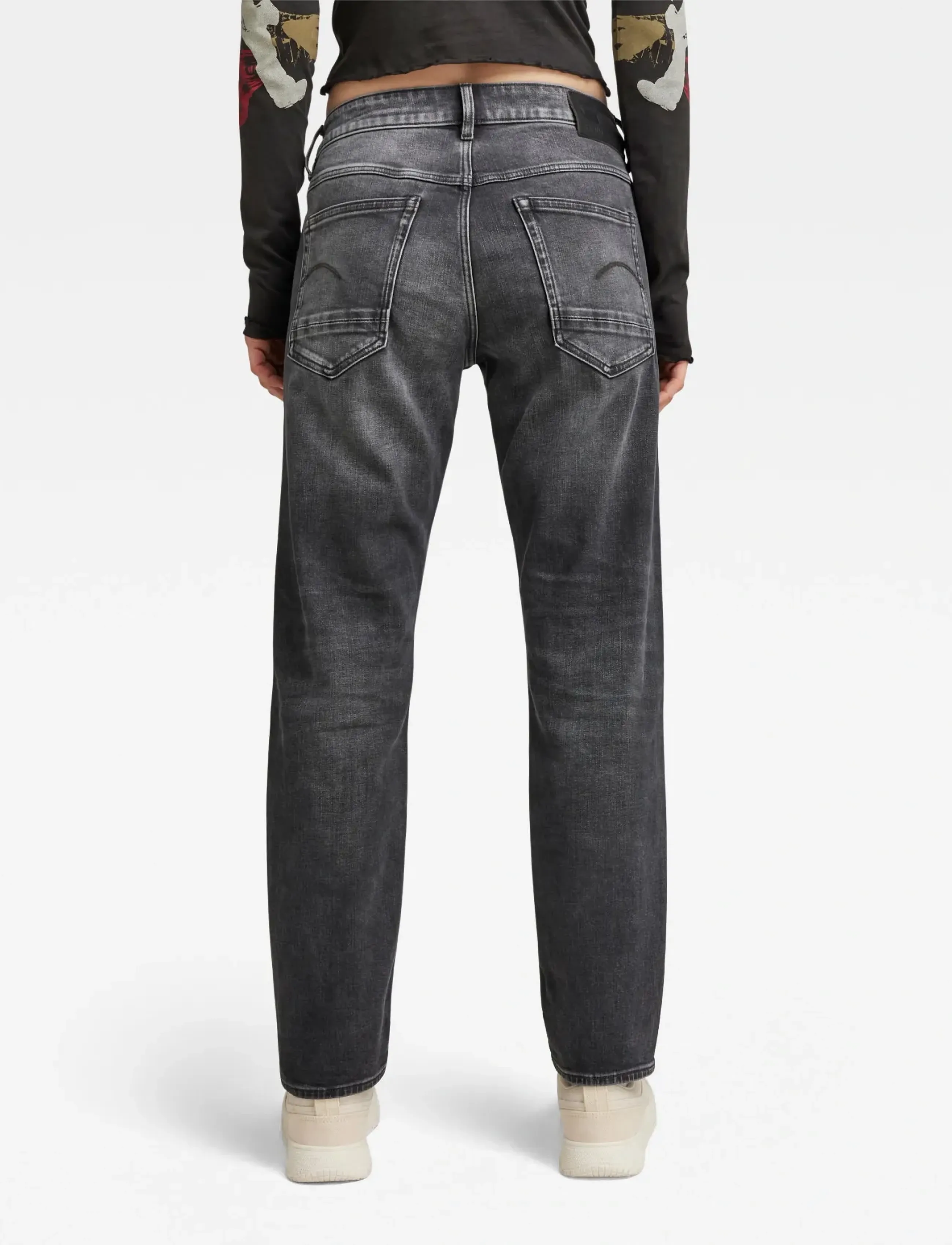 G-Star - Kate Boyfriend Wmn - boyfriend-teksad - vintage basalt - 1