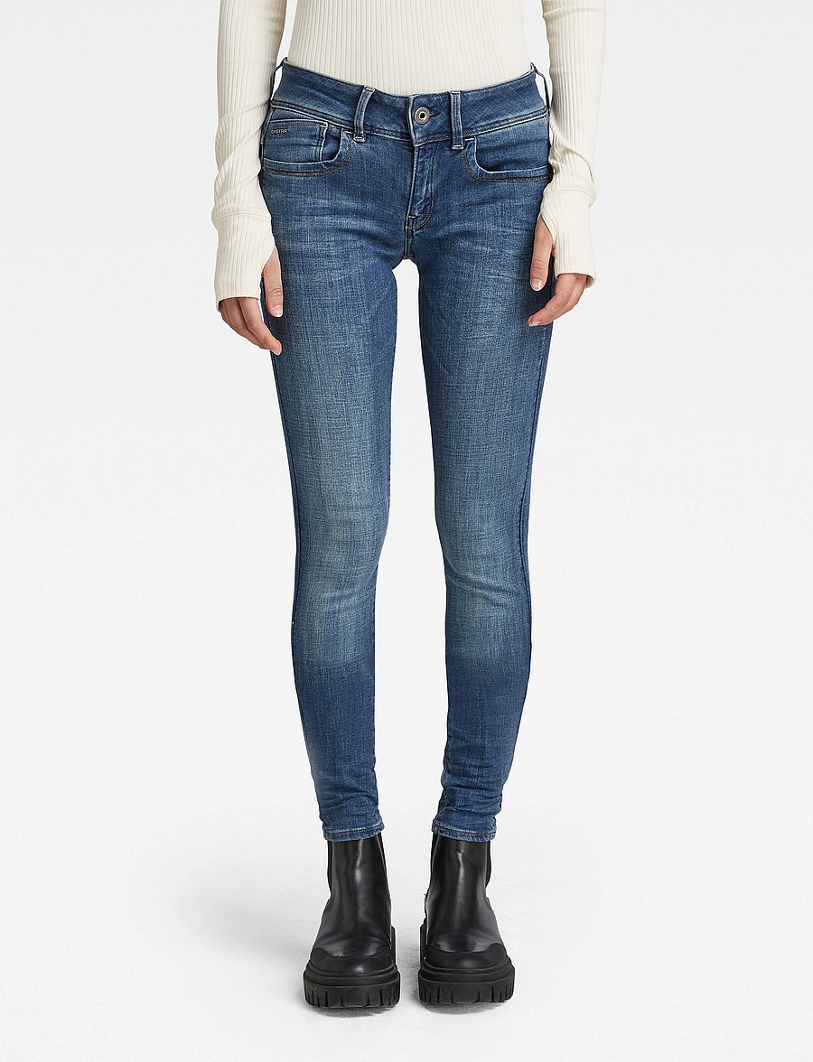 G-Star - Lynn Skinny Wmn - skinny jeans - faded blue - 0