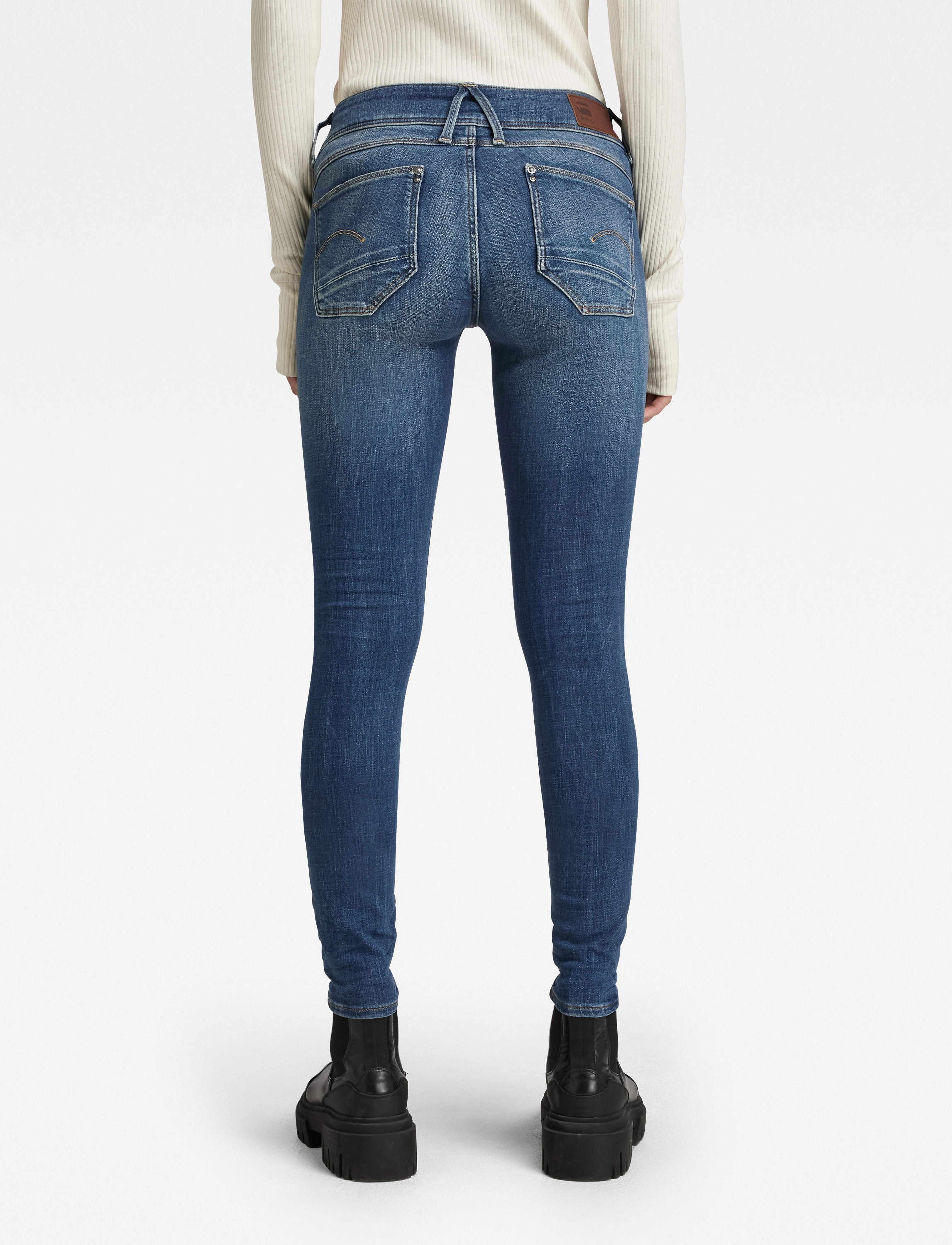 G-Star - Lynn Skinny Wmn - skinny jeans - faded blue - 3