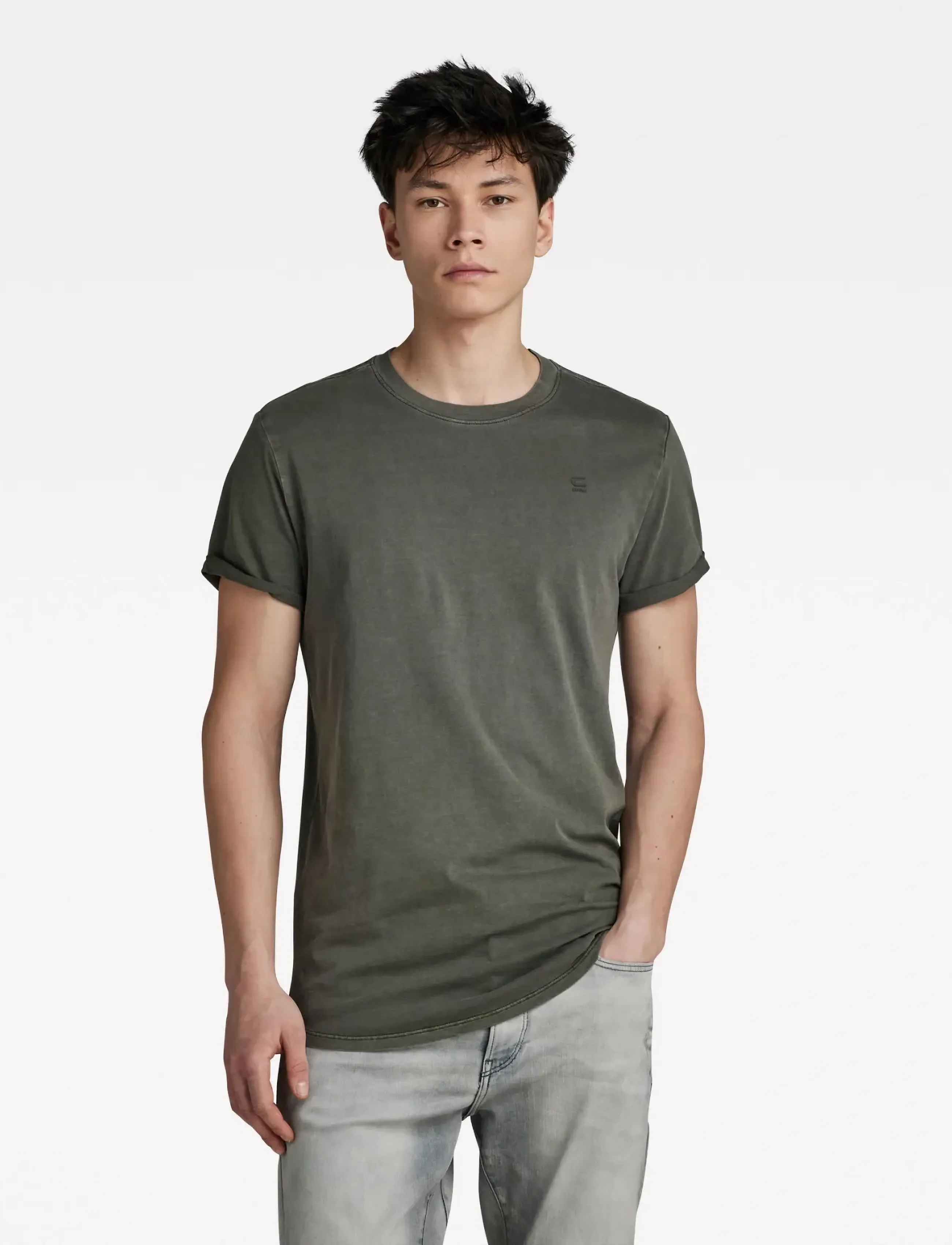 G-Star Lash r t s\s - T-Shirts - ASFALT GD / grey