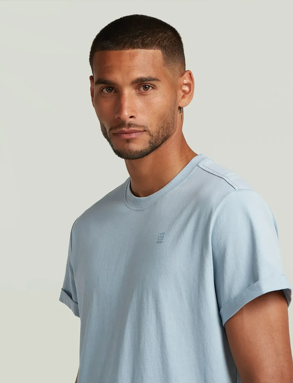 G-Star - Lash r t s\s - lühikeste varrukatega t-särgid - ash blue - 4