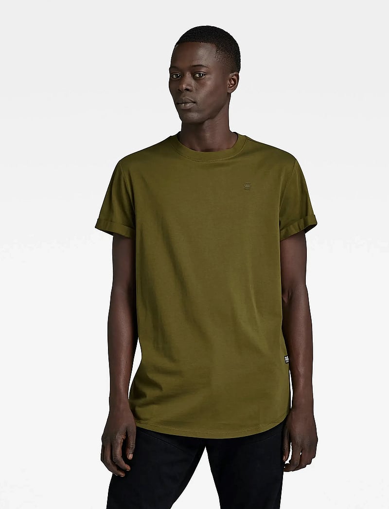 G-Star - Lash r t s\s - kortärmade t-shirts - dark olive - 0
