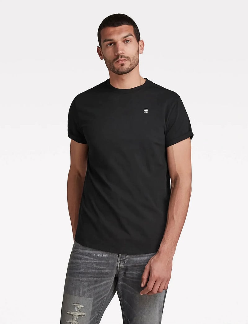 G-Star - Lash r t s\s - kortærmede t-shirts - dk black - 0