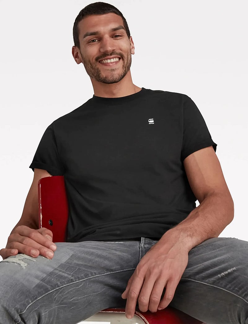 G-Star - Lash r t s\s - kortærmede t-shirts - dk black - 5