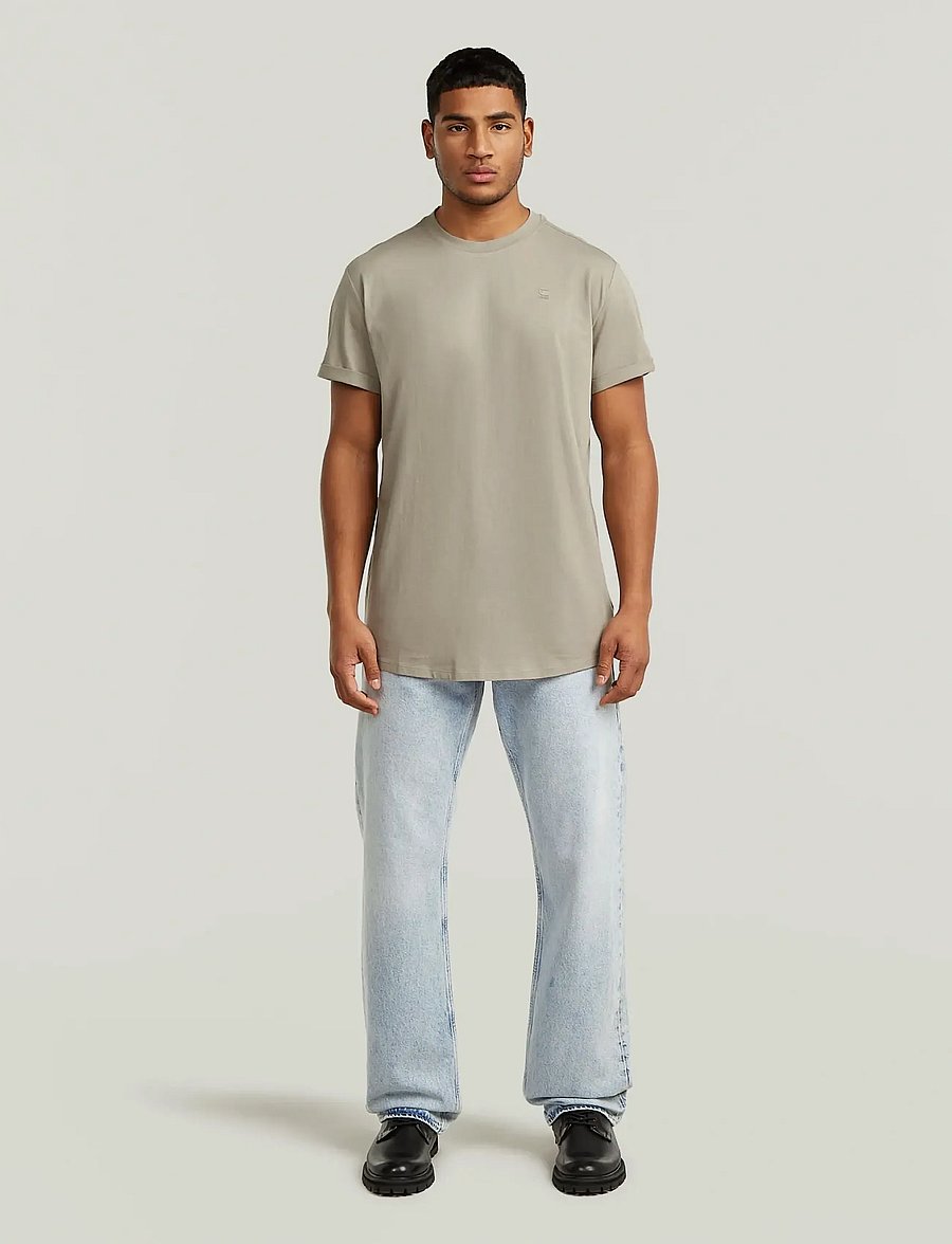 G-Star - Lash r t s\s - short-sleeved t-shirts - elephant skin - 3
