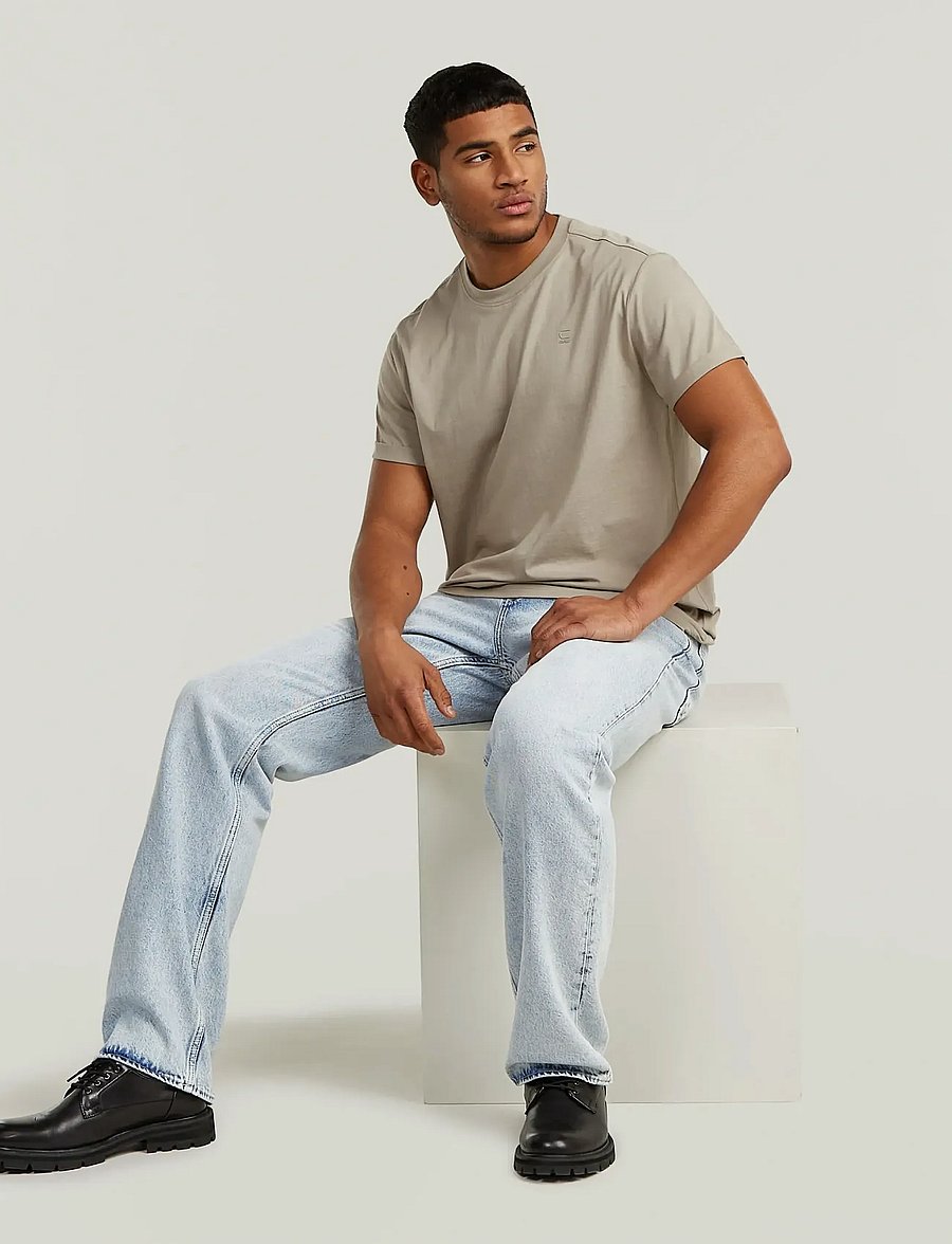 G-Star - Lash r t s\s - short-sleeved t-shirts - elephant skin - 5