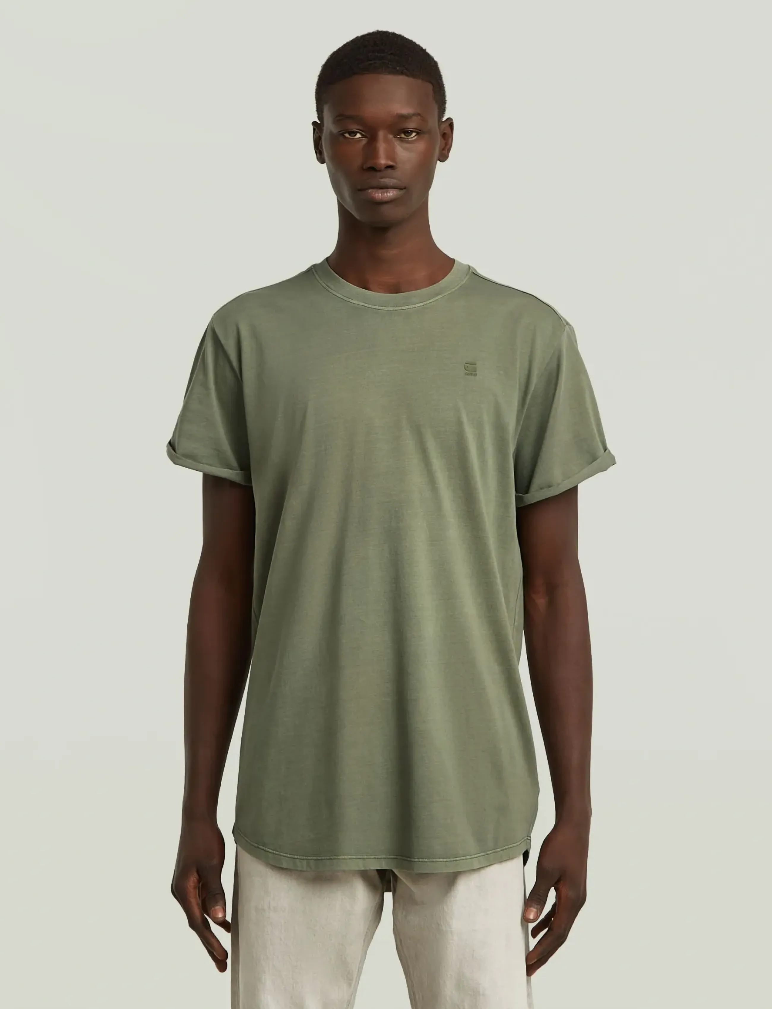 G-Star Lash r t s\s - G-STAR - FOUR LEAF CLOVER GD / khaki/green