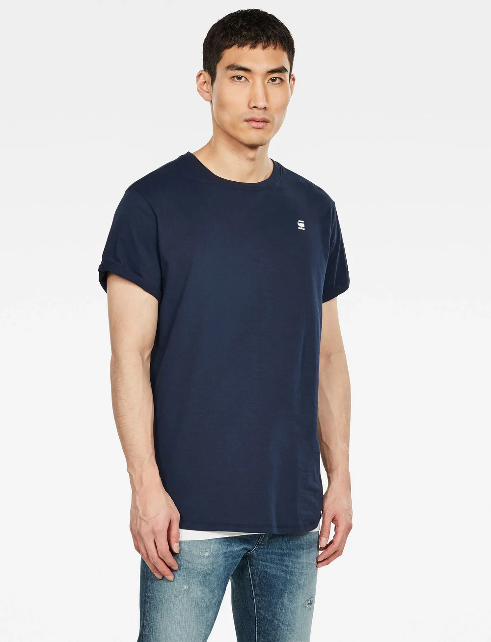 G-Star - Lash r t s\s - short-sleeved t-shirts - sartho blue - 0