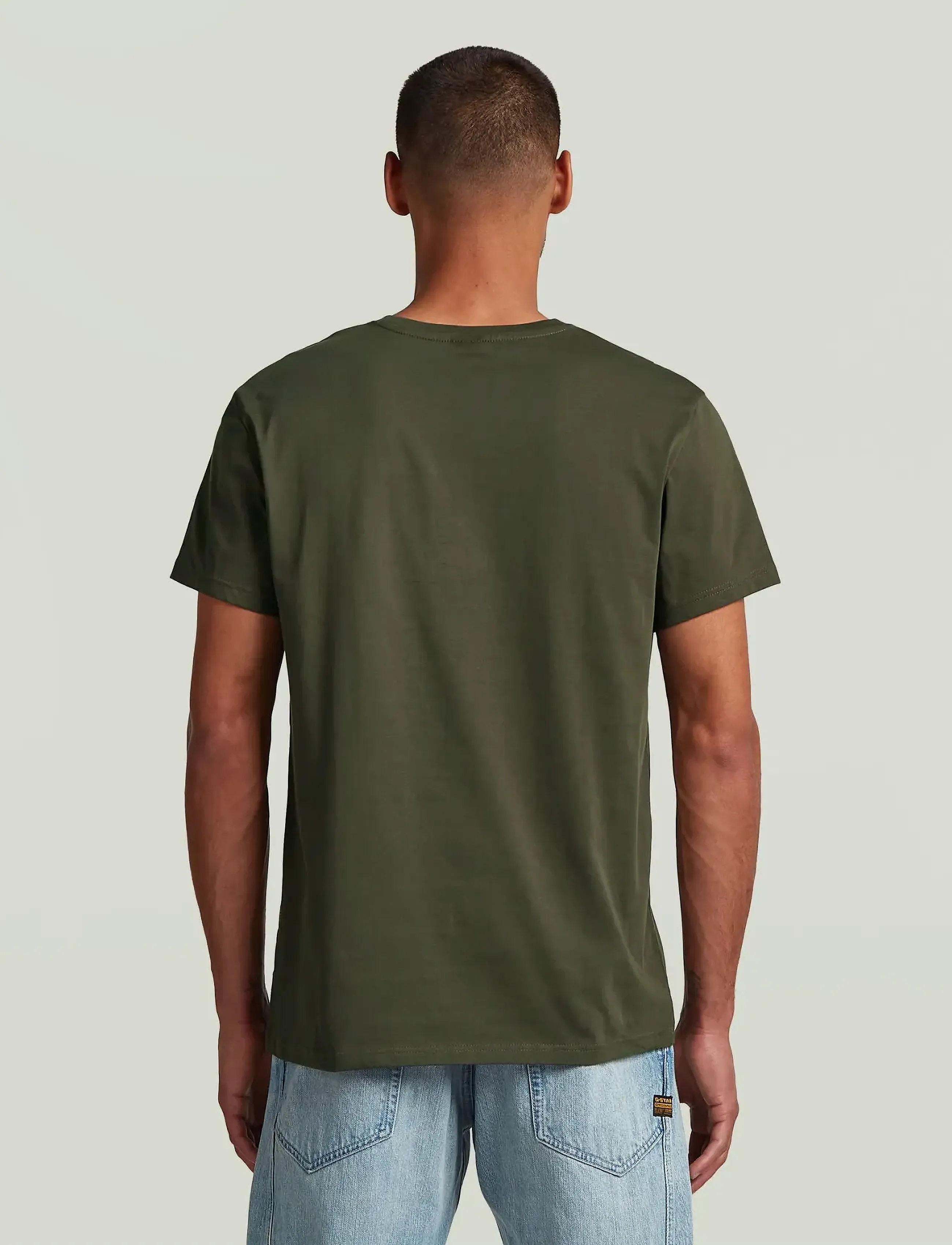 G-Star - Base-s r t s\s - lyhythihaiset - asfalt - 2