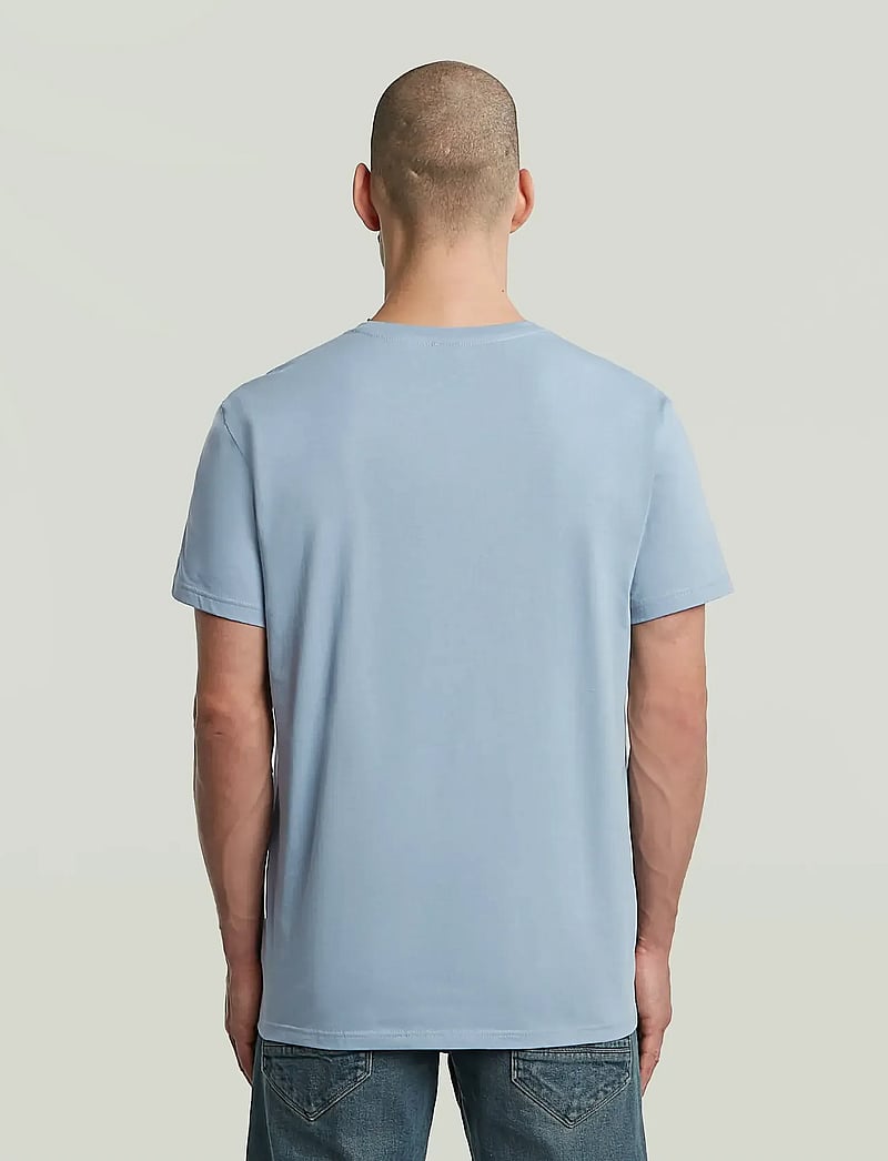 G-Star - Base-s r t s\s - kortärmade t-shirts - ash blue - 2