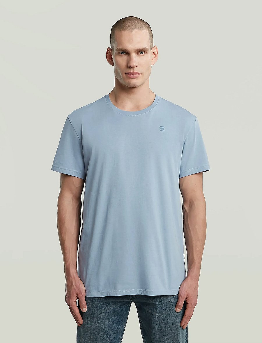 G-Star - Base-s r t s\s - kortärmade t-shirts - ash blue - 3