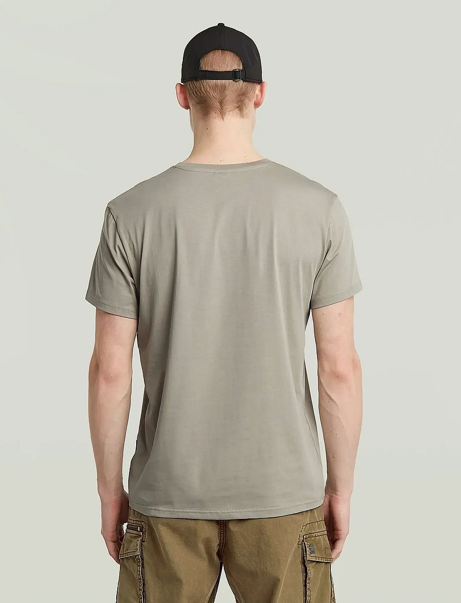 G-Star - Base-s r t s\s - kortærmede t-shirts - elephant skin - 2