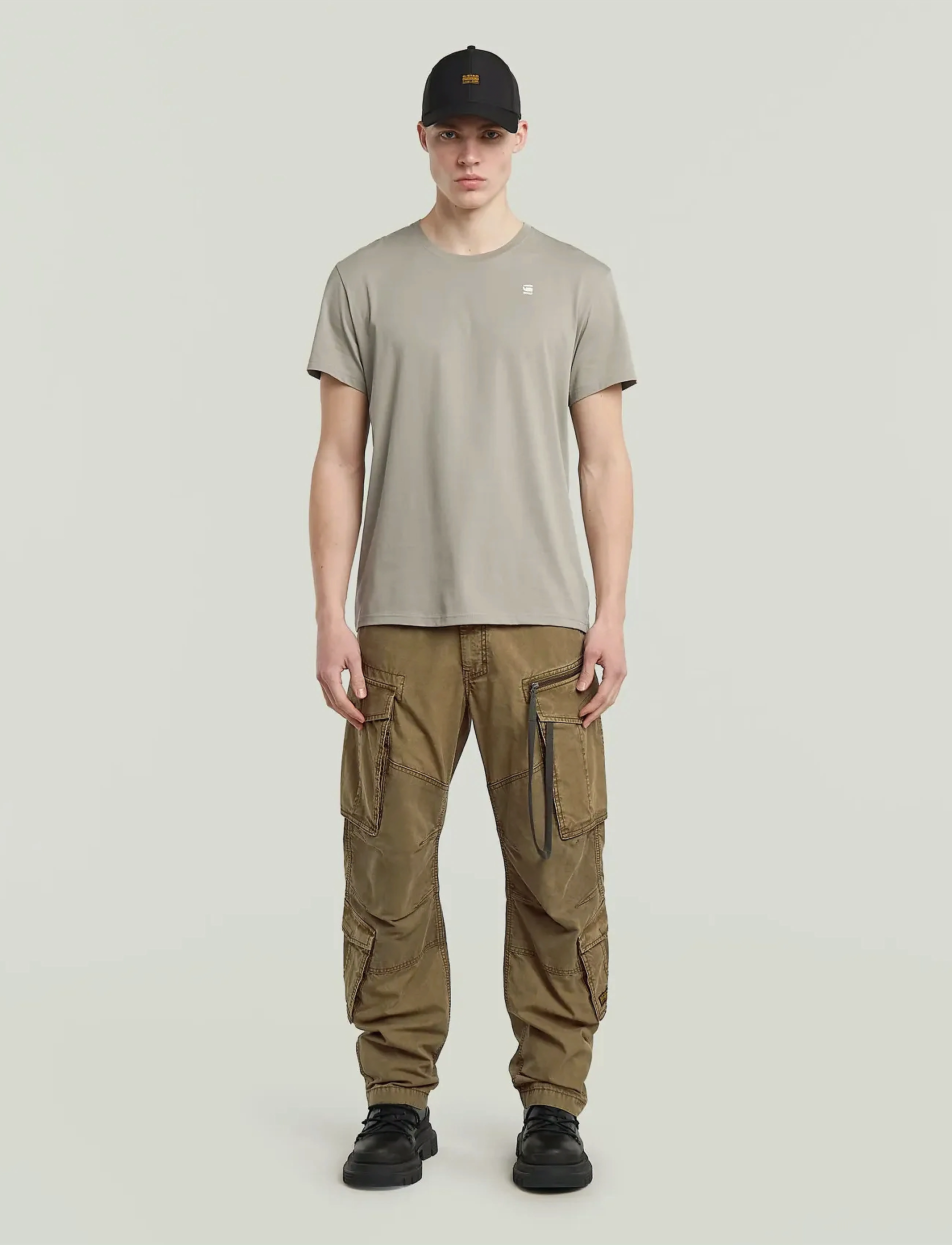 G-Star - Base-s r t s\s - stutterma bolir - elephant skin - 3