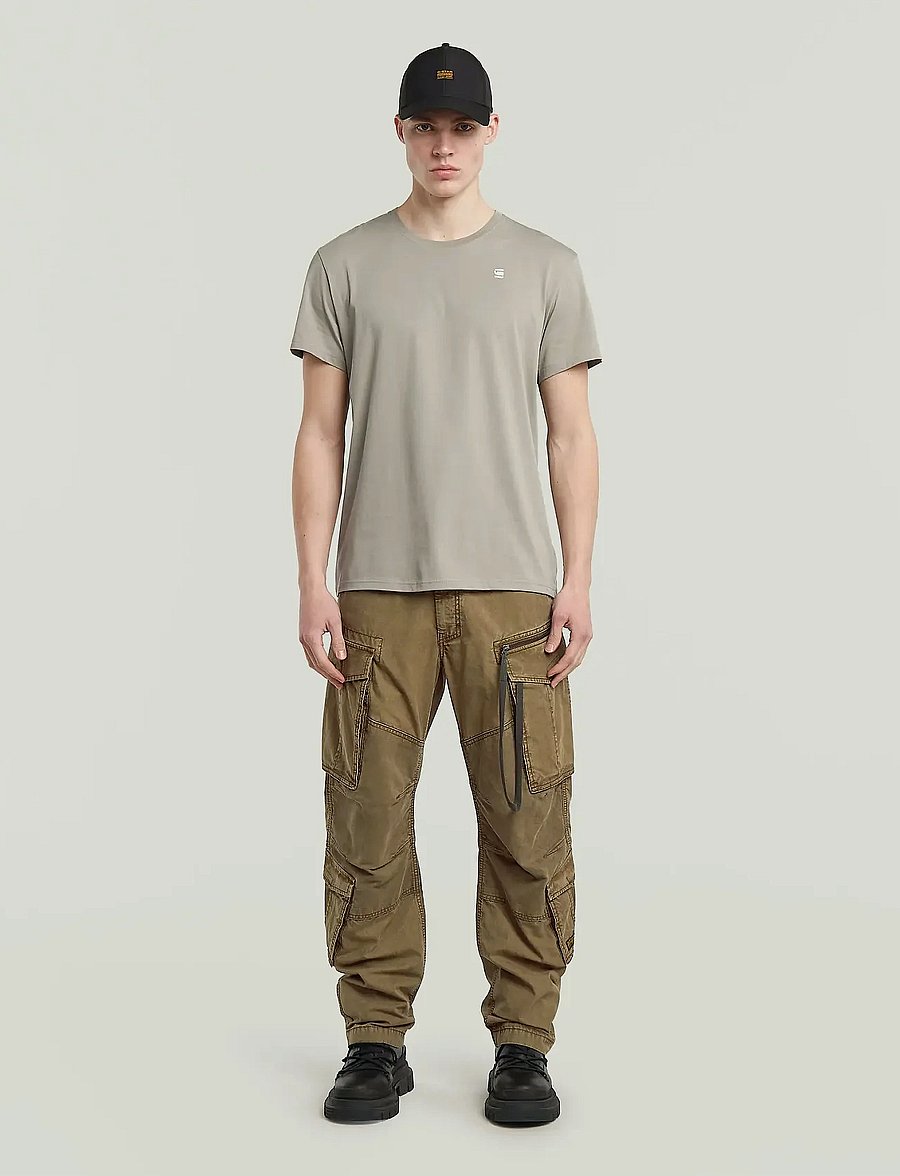 G-Star - Base-s r t s\s - kortærmede t-shirts - elephant skin - 3