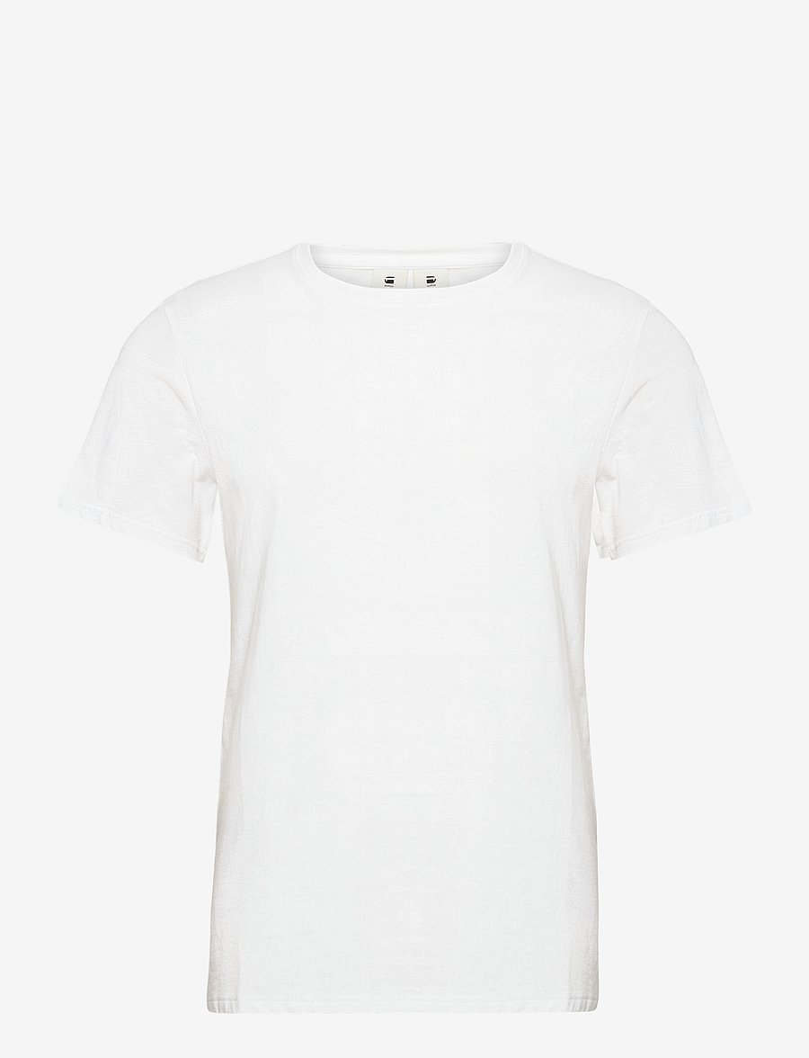 G-Star - Base-s r t s\s - kortærmede t-shirts - white - 1