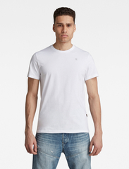 G-Star RAW - Base-s r t s\s - short-sleeved t-shirts - white - 0