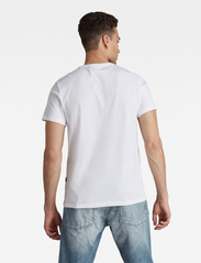 G-Star RAW - Base-s r t s\s - short-sleeved t-shirts - white - 3
