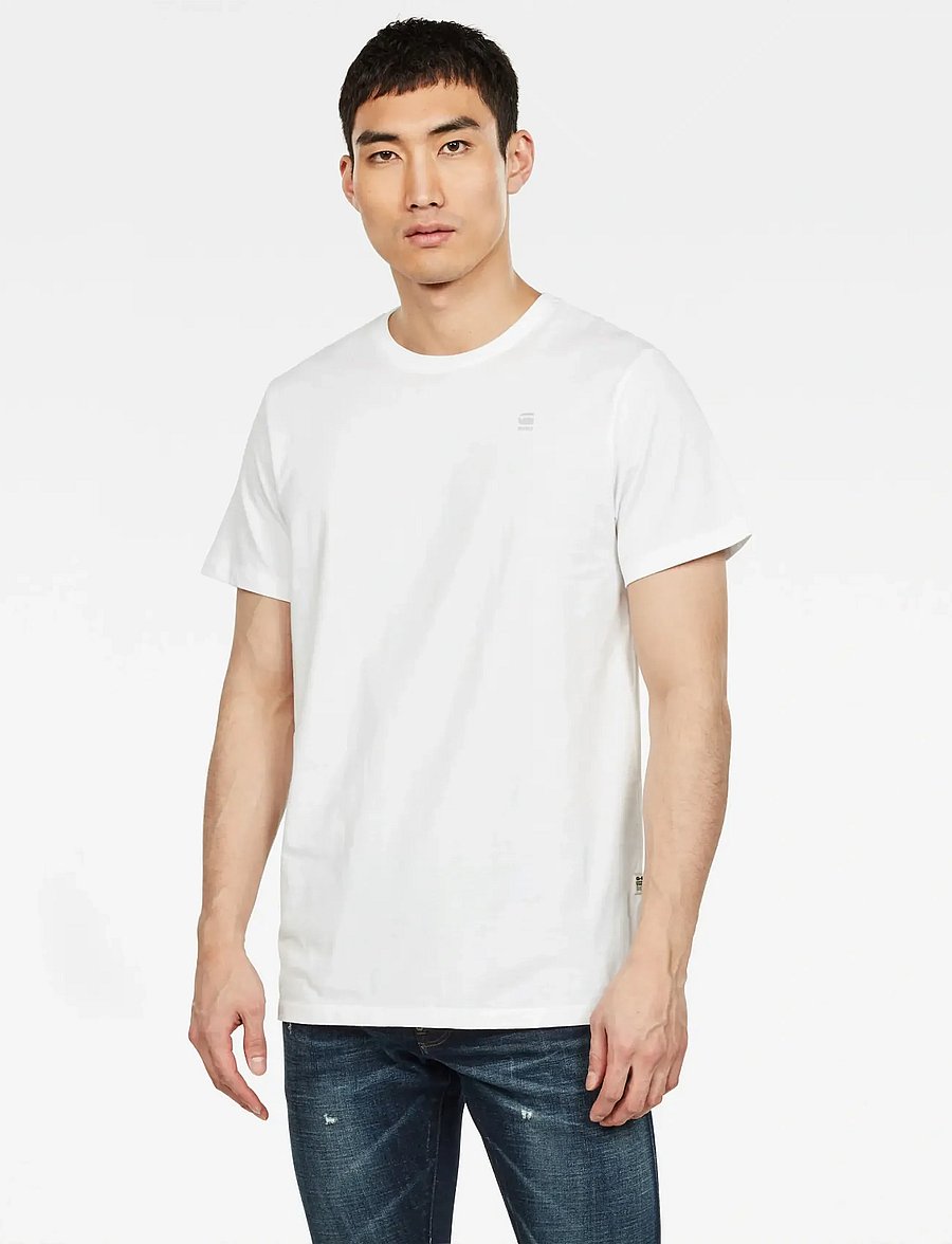 G-Star - Base-s r t s\s - kortærmede t-shirts - white - 5