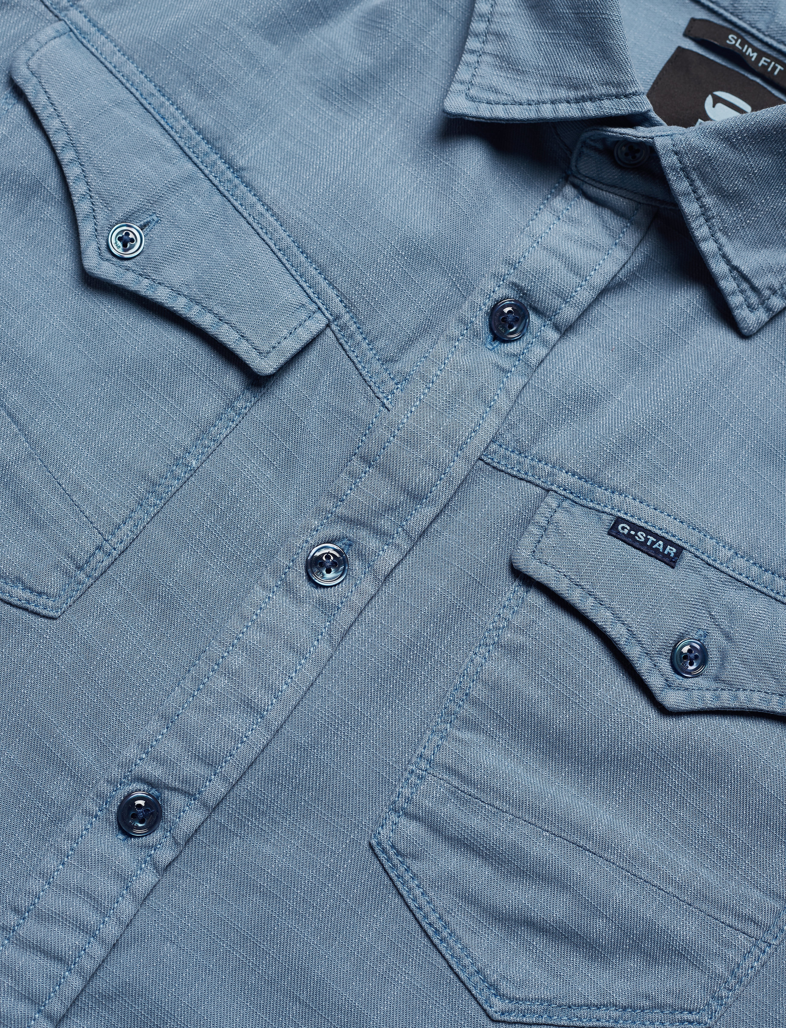 G-Star RAW - Arc 3d slim shirt l\s - delft - 2