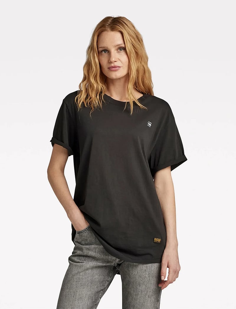 G-Star - Lash fem loose r t s\s wmn - t-shirts - dk black - 0