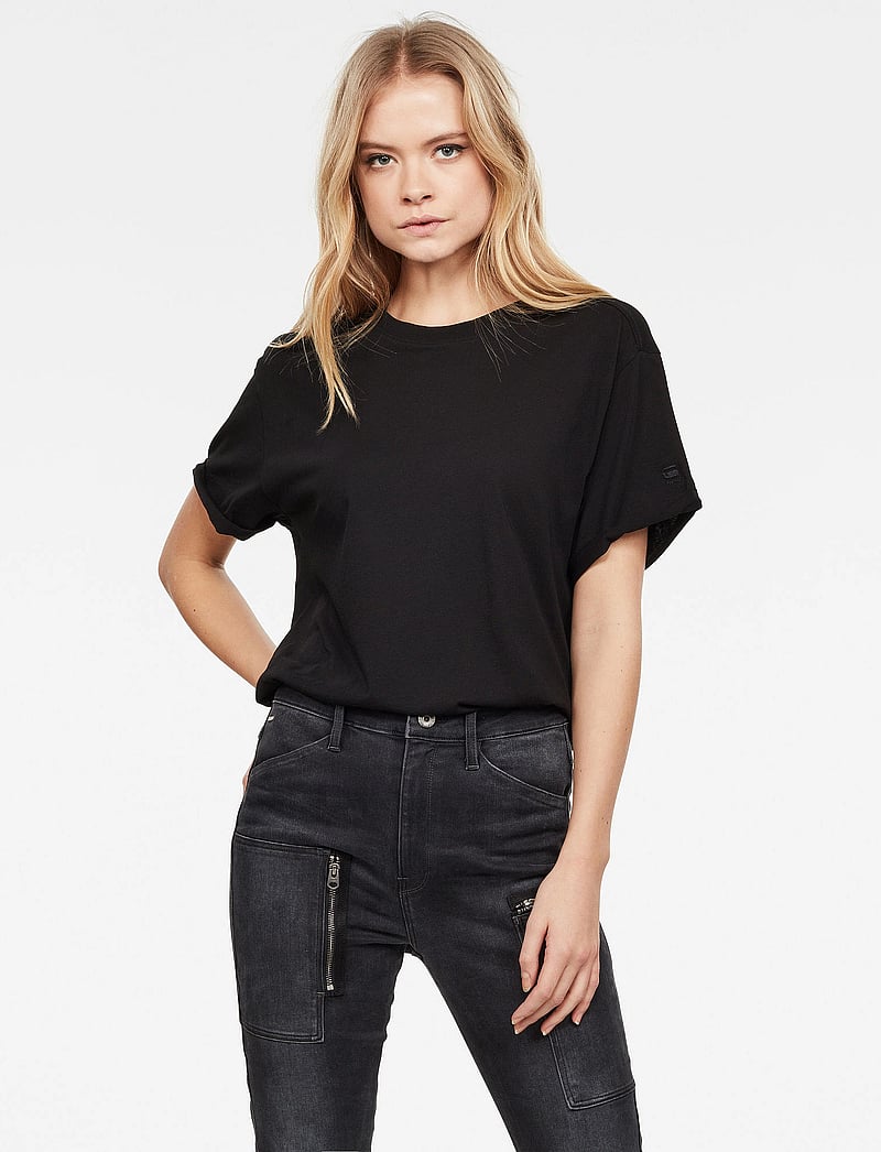 G-Star - Lash fem loose r t s\s wmn - t-paidat - dk black - 0