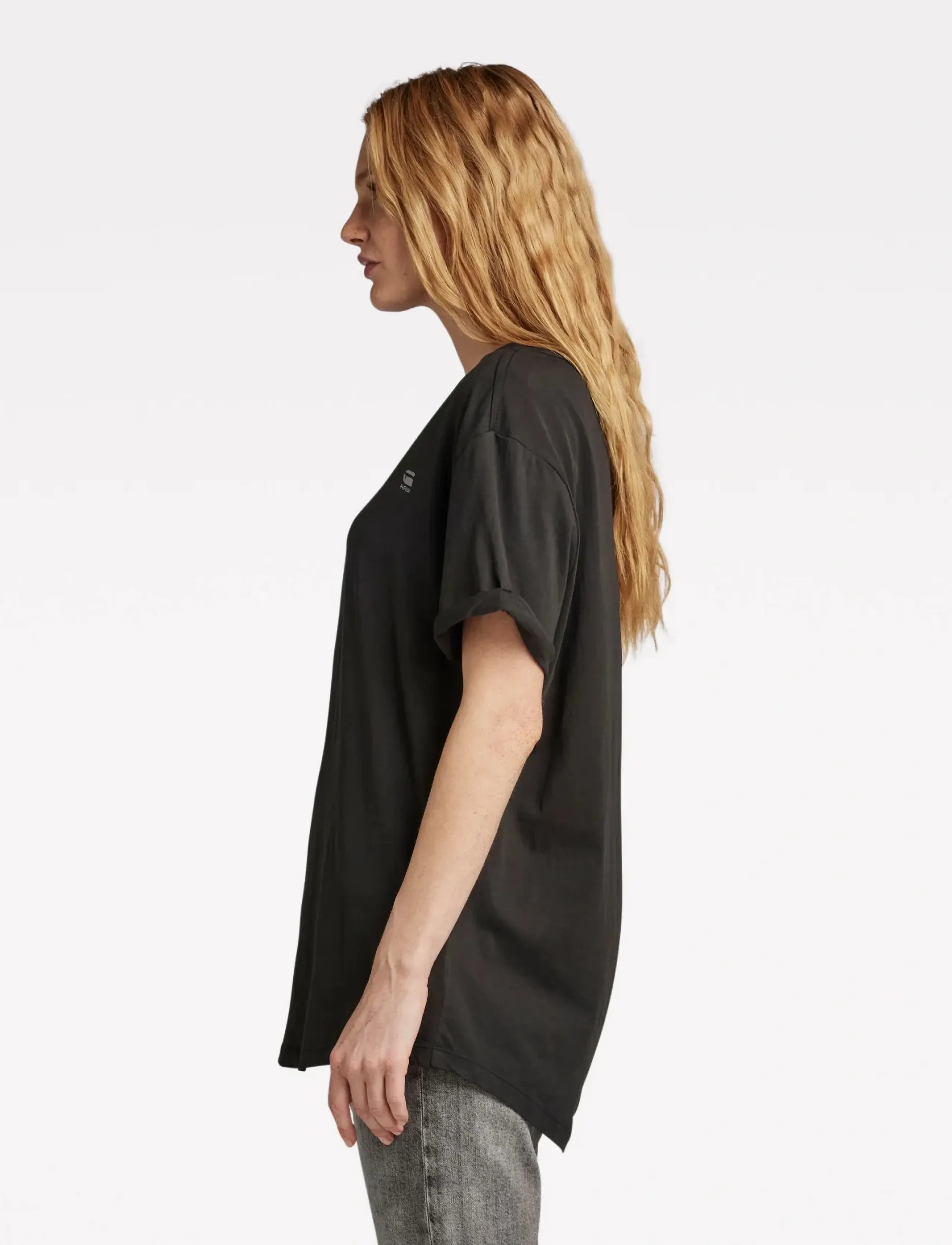 G-Star - Lash fem loose r t s\s wmn - t-shirts - dk black - 3