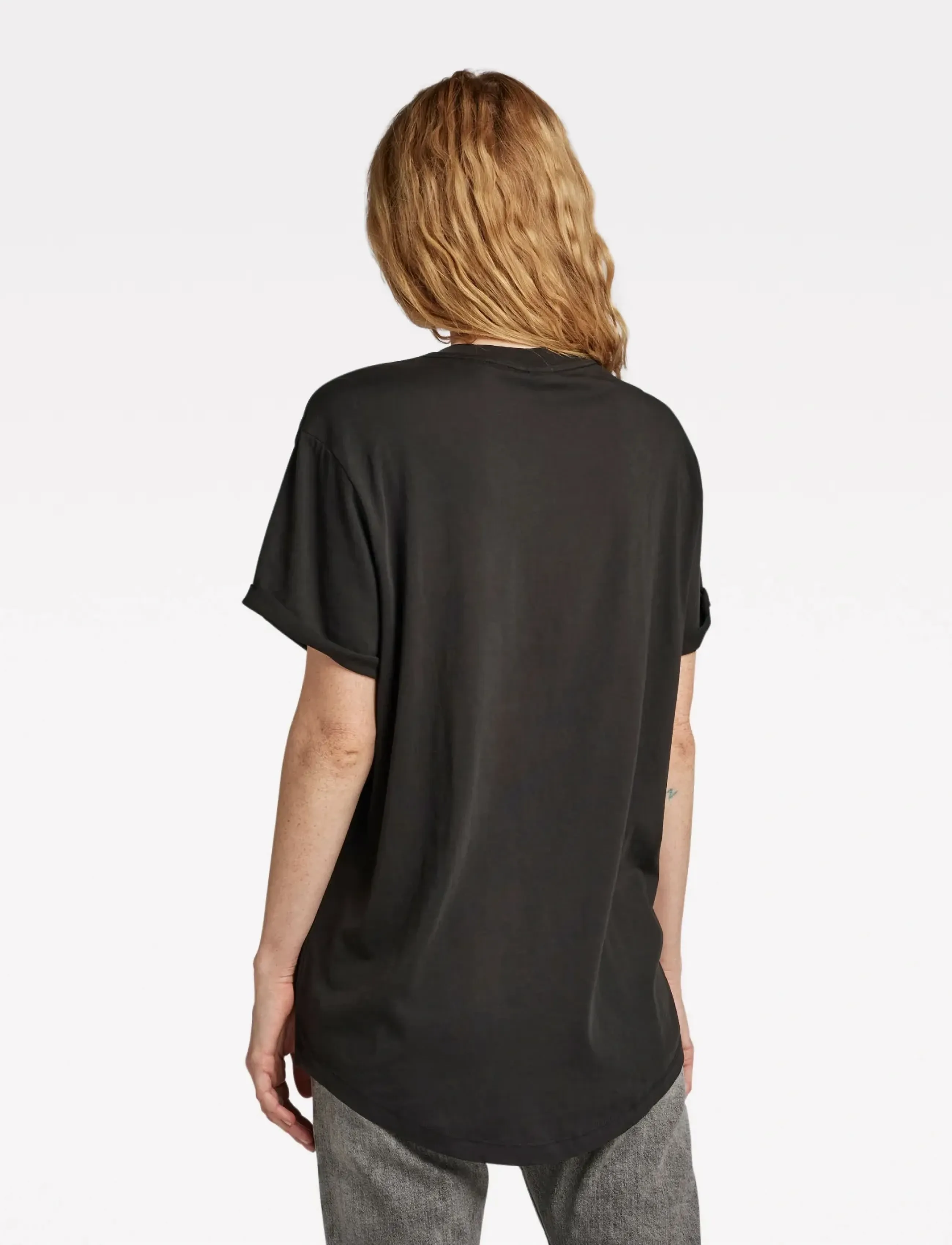 G-Star - Lash fem loose r t s\s wmn - t-shirts - dk black - 4