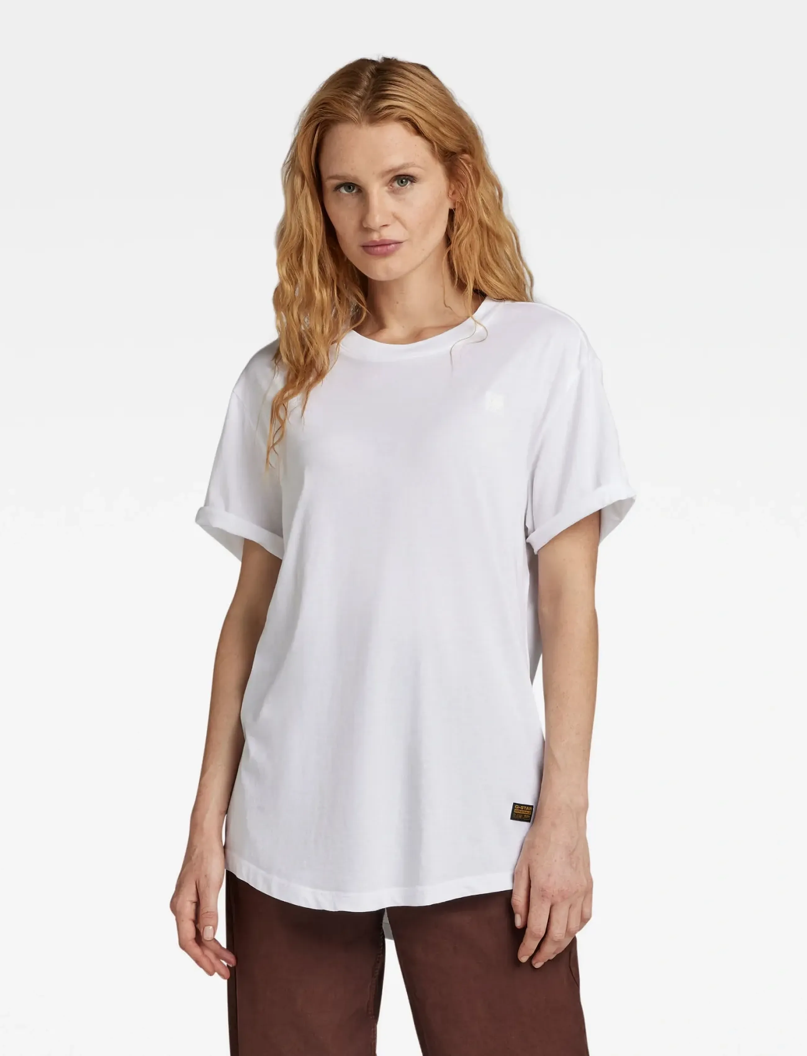 G-Star Lash Fem Loose R T S\S Wmn, Kvinder, Løstsiddende T-shirt, Hvid, Str: M