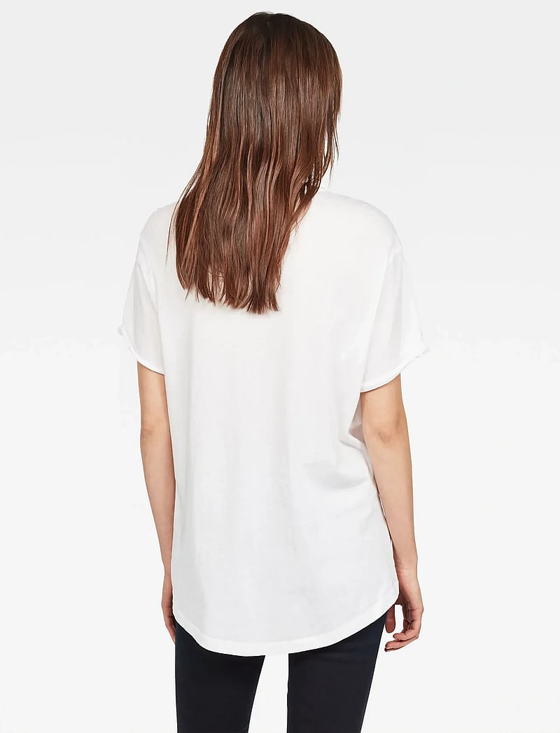 G-Star - Lash fem loose r t s\s wmn - t-shirts - white - 4