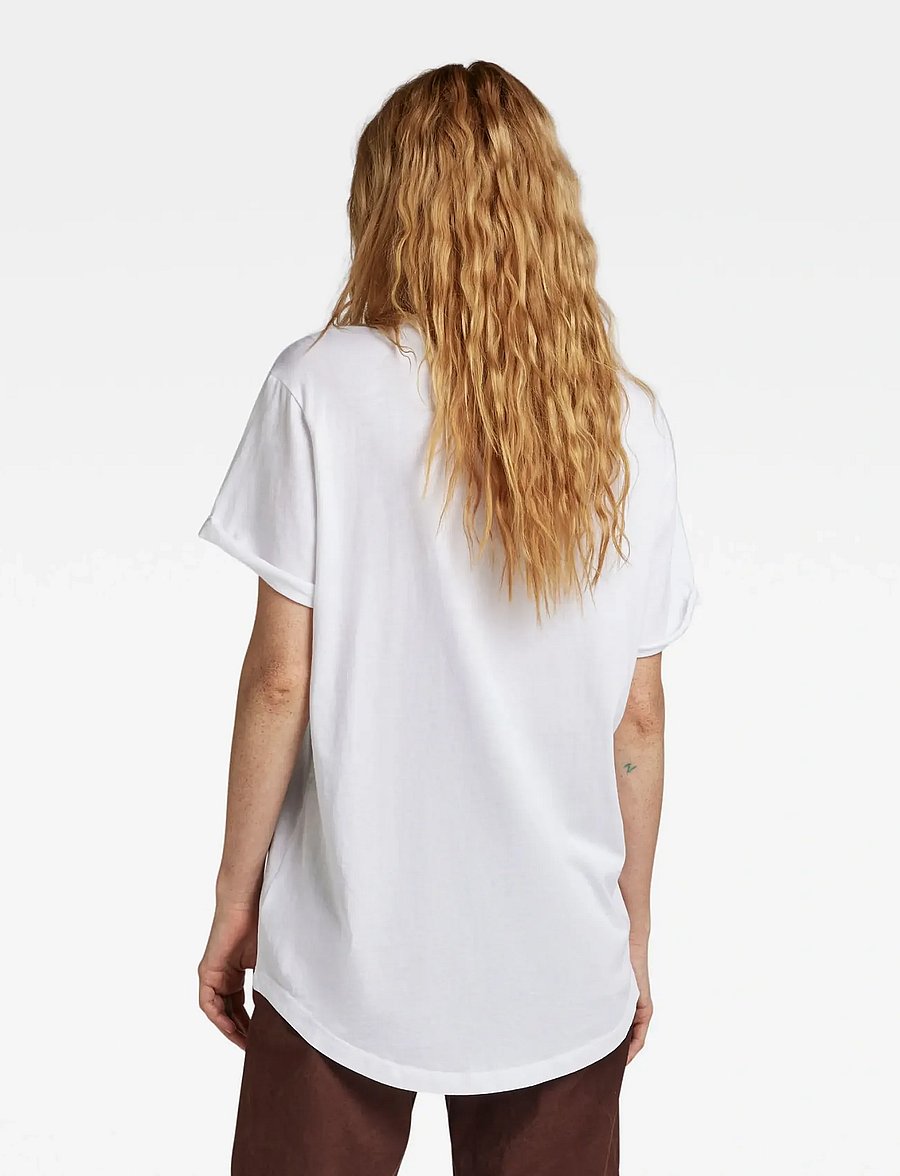 G-Star - Lash fem loose r t s\s wmn - t-shirts - white - 4
