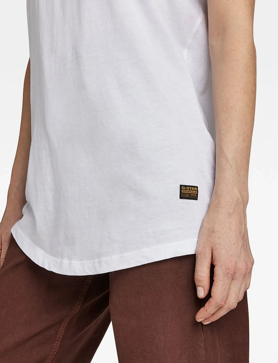 G-Star - Lash fem loose r t s\s wmn - t-shirts - white - 5