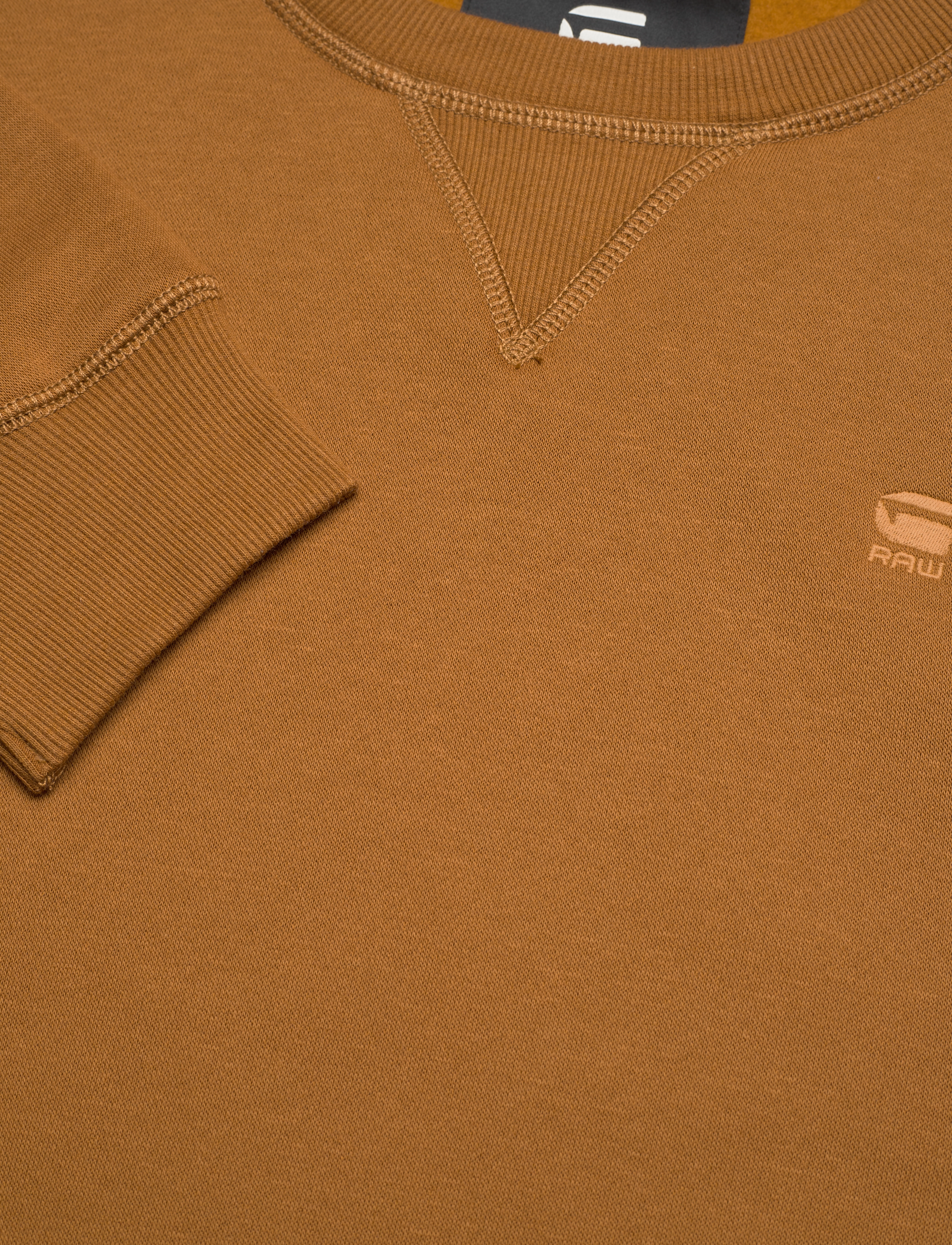 G-Star - Premium core r sw l\s - sweatshirts - oxide ocre - 2