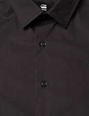 G-Star RAW - Dressed Super Slim Shirt l\s - basic krekli - dk black - 2