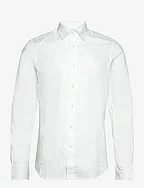 Dressed Super Slim Shirt l\s - WHITE
