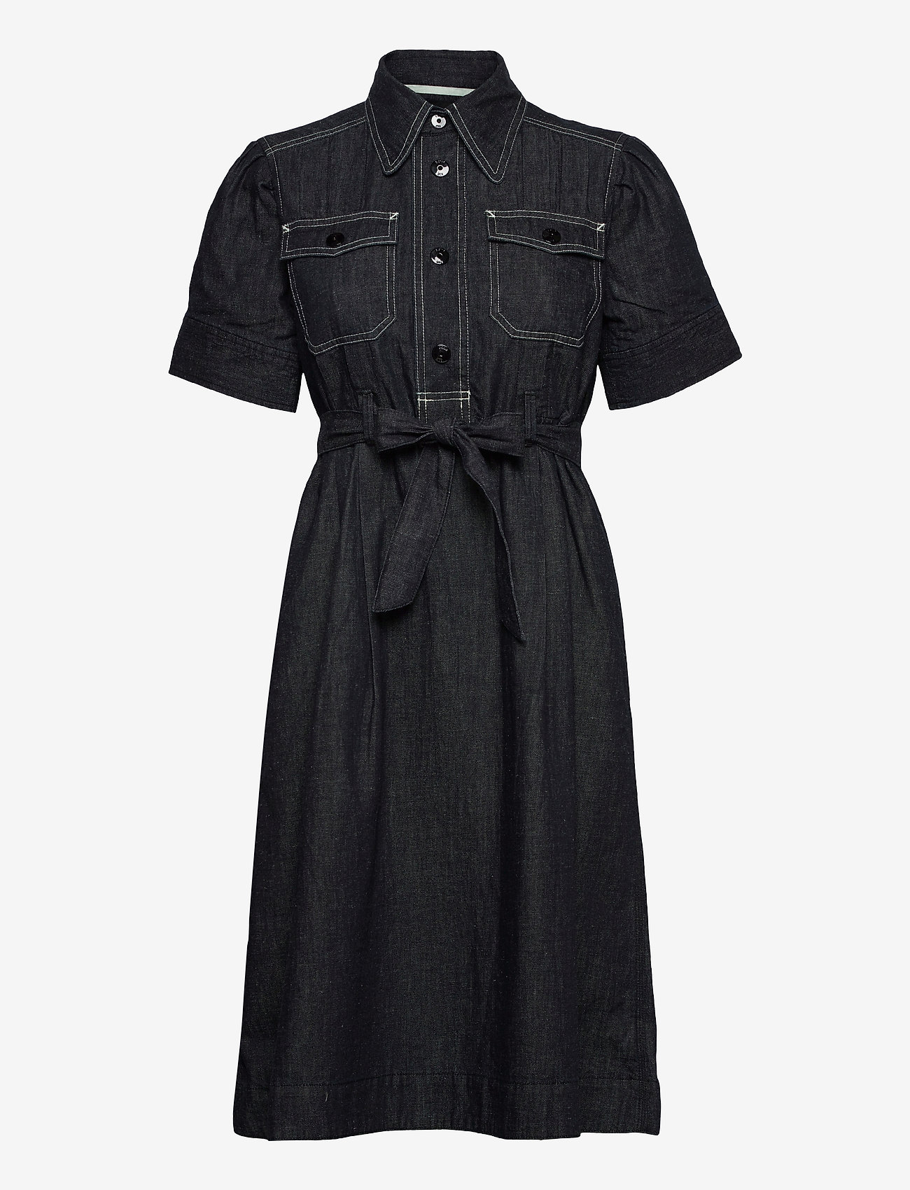 G-Star RAW - Scouting dress s\s - summer dresses - rinsed - 0