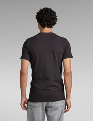 G-Star RAW - Slim base r t s\s - kortärmade t-shirts - dk black - 3