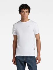G-Star RAW - Slim base r t s\s - lowest prices - white - 2