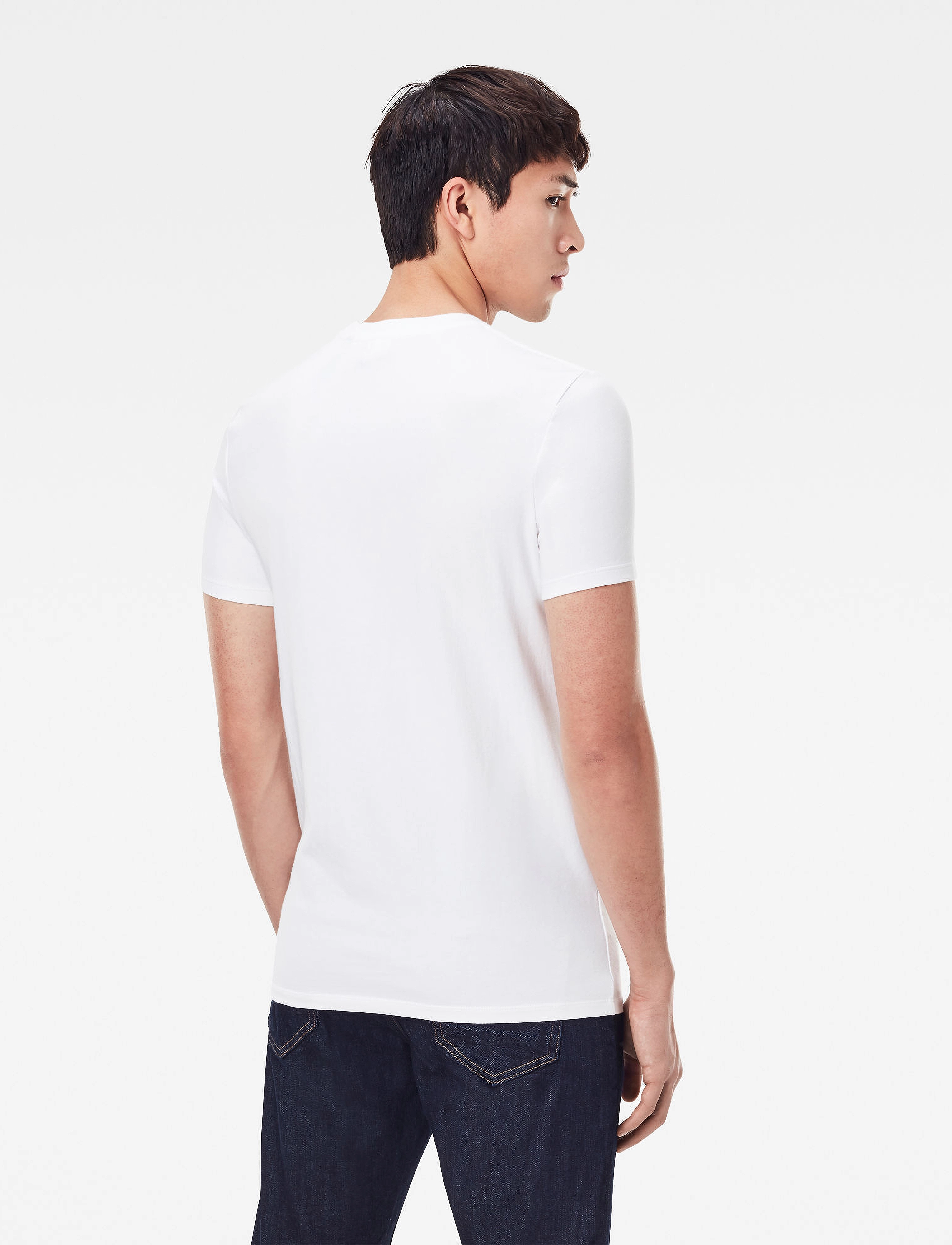 G-Star - Slim base r t s\s - white - 5